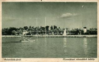 Balatonlelle-fürdő, Honvédtiszti növendékek üdülője (fa)