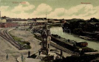 Győr, Rábarakpart, vasút