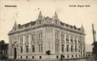 Békéscsaba, Osztrák-Magyar bank, Teván Adolf kiadása