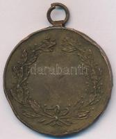 1934. "Gábor Áron Polgári Lövész Egyesület Budapest" Br díjérem füllel (40mm) T:2- durva p...