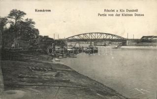 Komárom, híd, Kis Duna / bridge, river (fl)