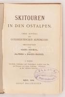 Biendl, Hans (Hrsg.) und Alfred v. Radio-Radis: Skitouren in den Ostalpen. Band I. II. 
Wien, 1906....
