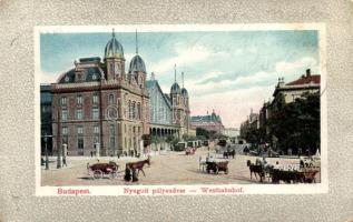 Budapest VI. Nyugati pályaudvar, villamosok (b)