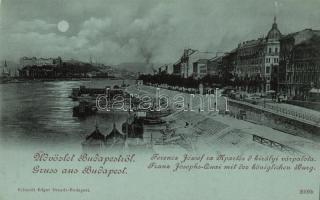 Budapest V. Ferencz József rakpart, Királyi várpalota (Rb)
