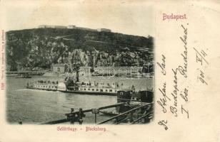 Budapest XI. Gellérthegy, gőzhajó (kis szakadás / small tear)