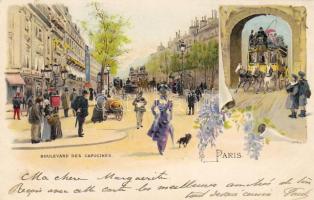 Paris  1900 C Litho