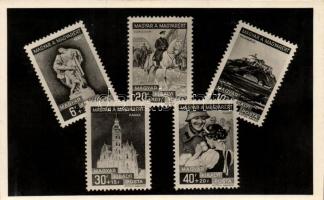 1938-1939 'Magyar a magyarért' Alkalmi bélyegsorozat, Marer Béla kiadása / Hungarian commemorative stamps, So. Stpl
