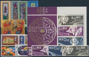 Christmas motive 52 stamps + 1 block Karácsony motívum 52 klf bélyeg, közte összefüggések + 1 blokk