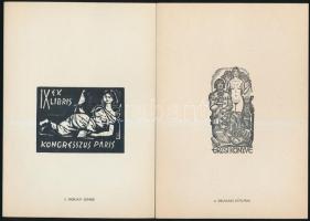 1962 12 metszet magyar grafikusoktól, benne: Gross Arnold (Arnold könyve), Menyhárt József, Bordás F...