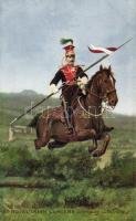5th Royal Irish Lancers, Raphael Tuck & Sons Oilette Postcard No. 8533A