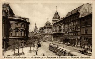 Budapest - 15 db régi fekete-fehér képeslap / 15 old black and white postcards