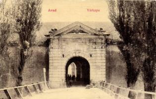 Arad, Várkapu, Sorsjegy / castle gate, lottery ticket (Rb)