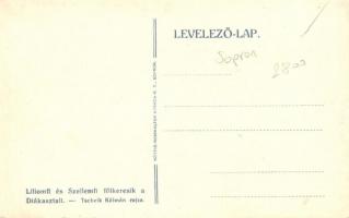 Liliomfi és Szellemfi fölkeresik a Diákasztalt. Sopron, Studentika s: Tscheik Kálmán (kézzel is szig...