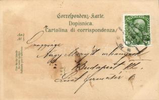 Volosko, Volosca; Künstlerpostkarte No. 1131 von Ottmar Zieher, litho s: Raoul Frank