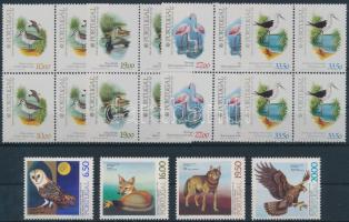1980/1982 Animal motive 1980/1982 Állat motívum 2 db sor, közte 4-es tömbök