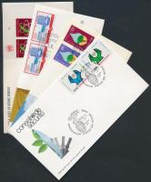 14 klf FDC, 14 diff FDC