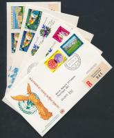 13 diff. FDCs, 13 klf FDC