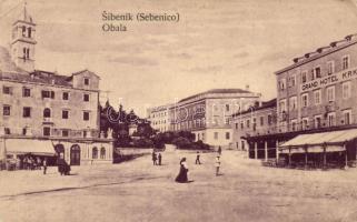 Sibenik, Sebenic; Obala / square, Grand hotel Krka (fa)