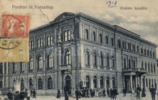 Varasd, Varazdin; Gradsko kazaliste / theatre (Rb)