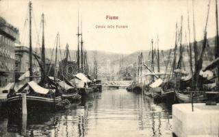 Fiume, Canale della Fiumara, ships (EK)