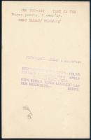 cca 1930 Kerny István (1879-1963): Cserény Bugac-pusztán, pecséttel jelzett néprajzi fotó, 10,5x16,5...