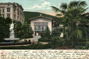 Abbazia, Brunnenplatz, Theater / square, theatre (EK)