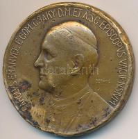 Berán Lajos (1882-1943) 1910. "Csáky Károly Emmánuel váci megyéspüspök" Br emlékérem (39mm) T:3 ph. HP 1131.