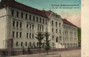 Székelykeresztúr, ifj. Szemerjay Károly kiadása, Tanítóképző Intézet / Teacher Training Institute (EK)