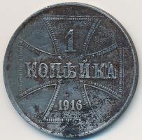 Német Birodalom / Keleti Főparancsnokság 1916J 1k Fe T:2- German Empire / German Military Commander of the East 1916J 1 Kopek Fe C:VF