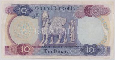Irak 1973. 10D T:restaurált Iraq 1973. 10 Dinars C:restored