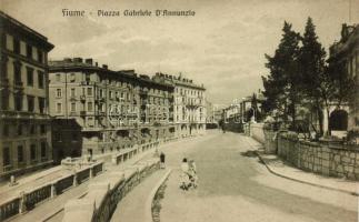 Fiume, Piazza Gabriele D'Annunzio / square