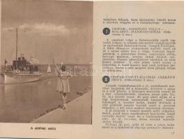 1951 Balaton IBUSZ útikalauz. Budapest, Közlekedés és Mélyépítéstudományi Könyv és Folyóiratkiadó Vá...