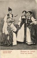Serbian costume, folklore (Rb)