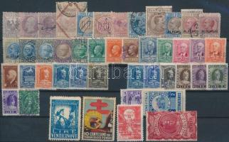 Olaszország 45 klf okmánybélyeg és levélzáró