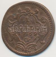 Olasz Államok/Gorizia 1769G 1S T:2-,3 Italian States/Gorizia 1769G 1 Soldo C:VF,F