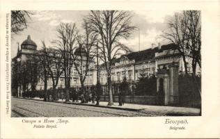 Belgrade, Beograd; Royal palace