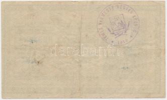 1918. 25K "3109" 3mm hullámos hátlappal, "Temes Vármegye Végvár Község 1910" fel...
