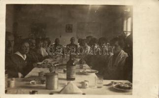 Cetinje, Hospital dining room, photo. K.u.K. Etappenpost und Telegraphamt