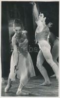 cca 1970 Balettművészek, 4 db fotó, 24x15 cm és 24x18 cm közötti méretek