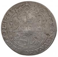 Lengyel Királyság / Krakkó 1668TLB 18Gr Ag "II. János Kázmér" (5,79g) T:3 több ü.
Poland ...