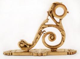 Réz falikar, m: 18 cm, h:13 cm