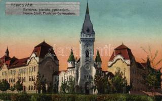 Temesvár, Belváros, Piarista gimnázium / downtown, grammar school (EK)