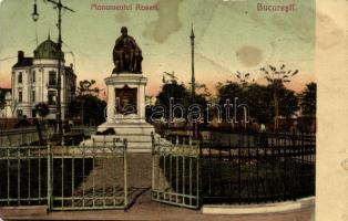 Bucharest, Monumentul Roseti / statue