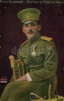 I. Sándor Szerb király. (pinhole), Alexander I (pinhole)