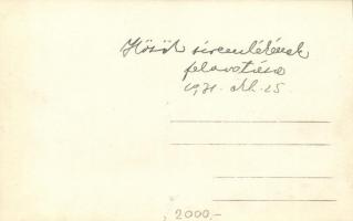 1931 Hősök síremlékének felavatása; magyar cserkészek / Hungarian scouts inauguarating a world war m...