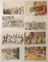 8db Afrikai+1 fénykép, főleg 1910-20 körül