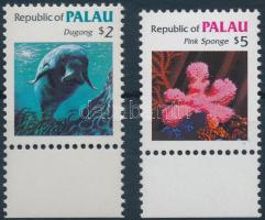 Marine animals margin set, Tengeri állatok ívszéli sor