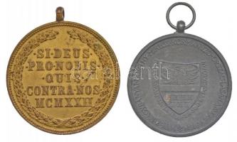 1922. "Magyar Bronz Érdemérem" aranyozott Br kitüntetés fémjelzéssel, mellszalag nélkül + ...