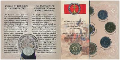 1998. 50f-200Ft 10klf db, benne 2klf 100Ft és 200Ft Ag "Deák" + 1db 100Ft "1848-49-es szabadságharc" szettben T:BU