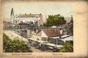 Resica, Resicabánya, Magas vasút, Neff Antal kiadása / railway